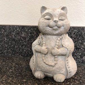 Cat Buddha Statue -Meditation